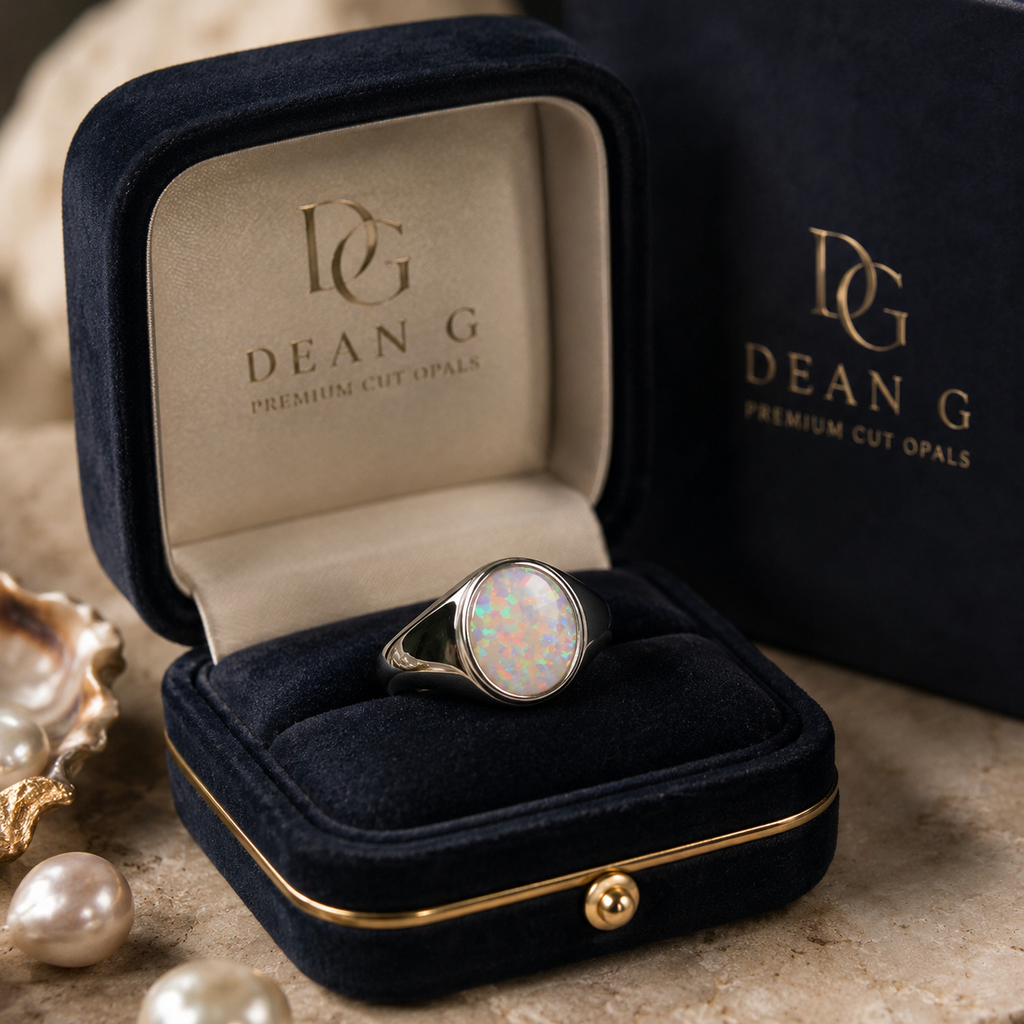 Bold Sterling Silver Gents Cygnet Ring