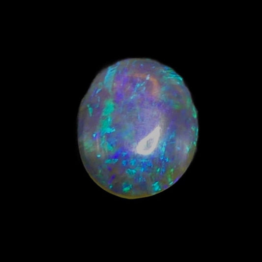 Lightning Ridge Crystal Opal – a mesmerizing gem that exudes an enchanting blend of bold blues, this opulent beauty showcases the splendor of nature.

Origin- Ethically mined in Lightning Ridge Australia

Weight- 1.7ct

Size- 11 x 9mm
