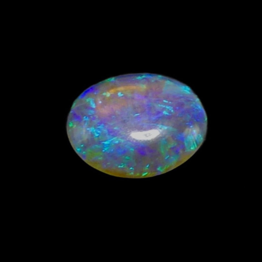 Lightning Ridge Crystal Opal – a mesmerizing gem that exudes an enchanting blend of bold blues, this opulent beauty showcases the splendor of nature.

Origin- Ethically mined in Lightning Ridge Australia

Weight- 1.7ct

Size- 11 x 9mm