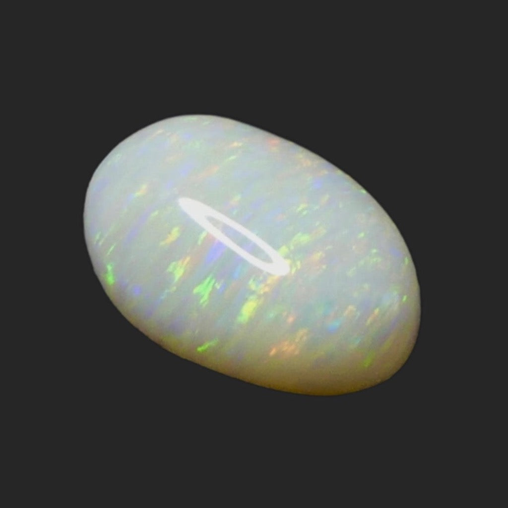 This 2.1ct Coober Pedy Opal is a gorgeous ready-to-set white opal, perfect for creating a one-of-a-kind jewelry piece.

Origin- Coober Pedy Australia

Weight- 2.1ct

Size- 11.5 x 8mm