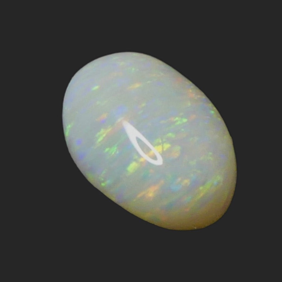 This 2.1ct Coober Pedy Opal is a gorgeous ready-to-set white opal, perfect for creating a one-of-a-kind jewelry piece.

Origin- Coober Pedy Australia

Weight- 2.1ct

Size- 11.5 x 8mm