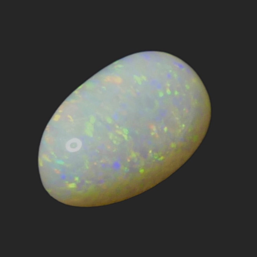 This 2.1ct Coober Pedy Opal is a gorgeous ready-to-set white opal, perfect for creating a one-of-a-kind jewelry piece.

Origin- Coober Pedy Australia

Weight- 2.1ct

Size- 11.5 x 8mm