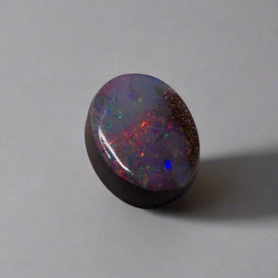 Unleash the stunning pink hues of this 1.9ct Australian Boulder Opal, perfect for setting into your dream ring.

Origin- Ethically mined in Queensland Australia

Weight- 1.9ct

Size- 9 x 7mm