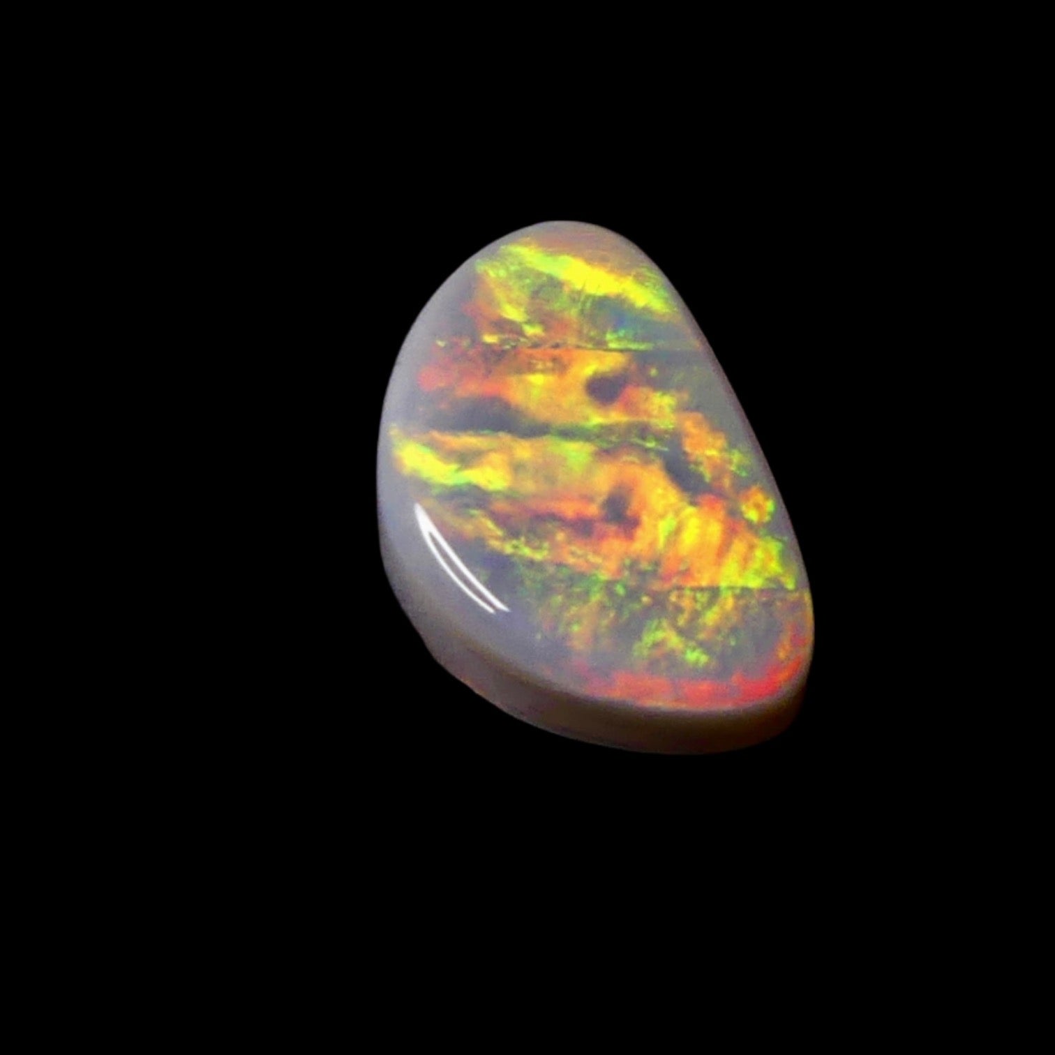 Discover the natural beauty of our 3.7ct Lightning Ridge Opal. This rare gem showcases vibrant colors of a sunrise, making it a unique addition to your opal collection.

Origin- Ethically mined in Lightning Ridge Australia

Opal Weight- 3.7ct Lightning Ridge Grey Base Opal

Size- 13.6 x 9mm

Stunning Opal ready to be set into Jewellery