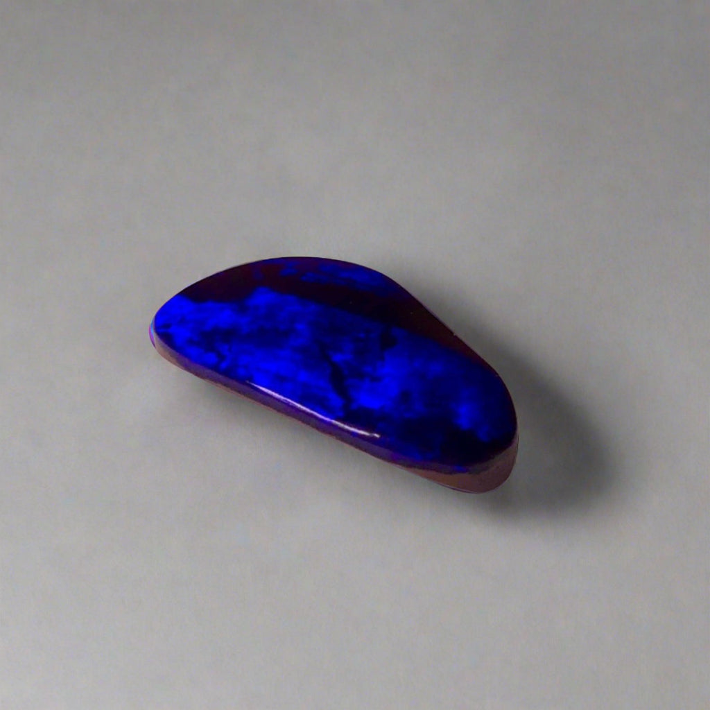7.5ct Australian Boulder Opal showcases stunning blue flashes and deep electric blue hues, a worthy addition to any gemstone collection.

Origin- Queensland Australia

Opal Weight- 7.5ct

Size- 18.2 x 11mm

Ready to be set into your choice of jewellery