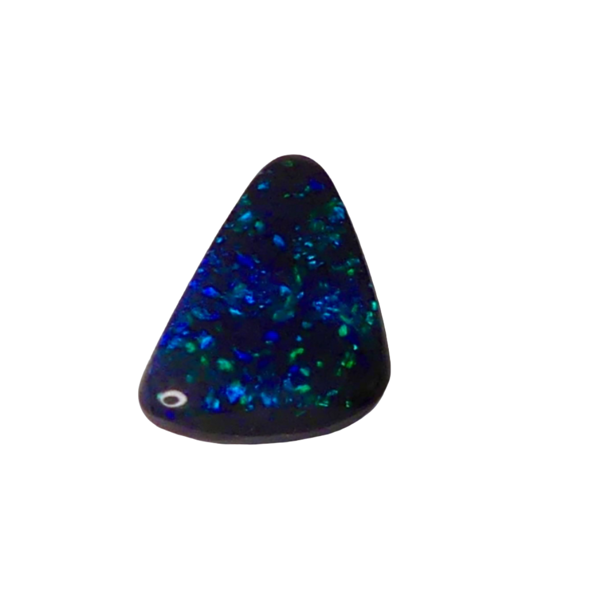 This 2.5ct Australian Black Opal features expert cutting and polishing, showcasing gorgeous green and blue colors. A truly rare and exquisite gemstone, this opal is a beautiful representation of nature. Perfect for jewelry setting or collection.

Origin- Ethically Mined in Lightning Ridge Australia

Opal Weight- 2.55ct Australian Black Opal

Size- 13.2 x 8.1mm

Ready to be set into a beautiful ring or Pendant design