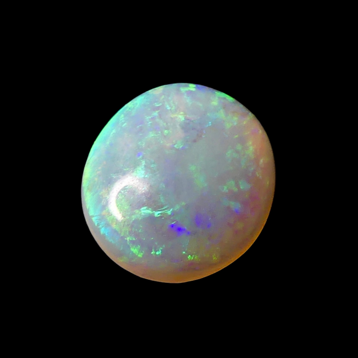 Discover the enchantment of the 1.6ct Coober Pedy Opal. This exquisite gemstone boasts a captivating display of colourful iridescence, making it a truly one-of-a-kind addition to any gemstone collection.

Origin- Ethically Mined in Coober Pedy Australia

Opal Weight- 1.6ct semi crystal Coober Pedy Opal

Size- 10.7 x 9.6 x 2.7mm