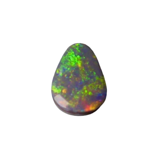 Expertly cut and polished, this 2.4ct Australian Black Opal adds an alluring touch of shimmer to any jewelry piece. Its stunning colors of green, gold, and blue make it a unique and captivating gemstone. Perfect for creating one-of-a-kind pieces and standing out in any collection.

Origin- Ethically Mined in Lightning Ridge Australia

Opal Weight- 2.4ct Australian Lightning Ridge Opal

Body Tone- N6

Size- 12 x 8.2mm

Beautiful Ring or Pendant Opal ready to be set.