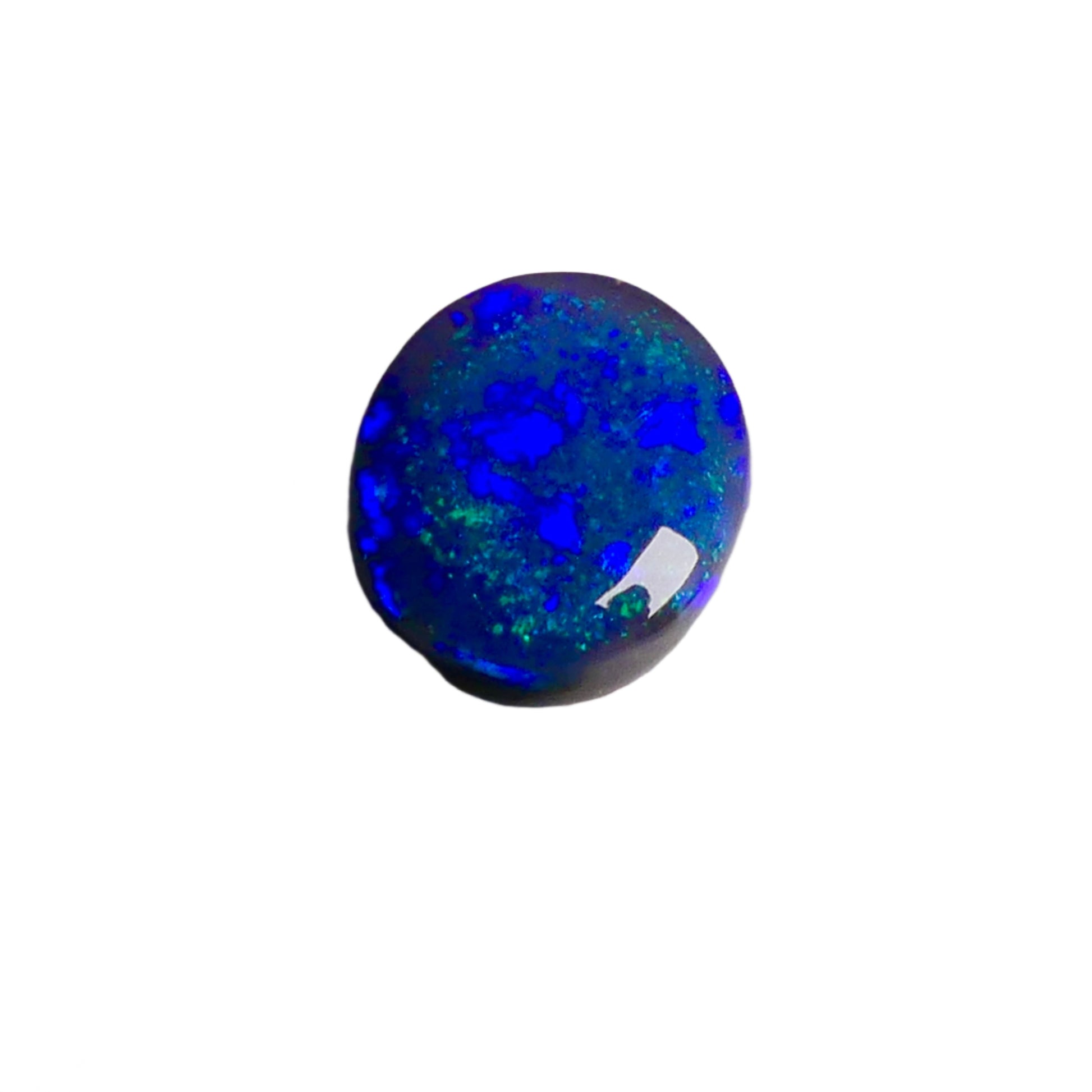 Experience the mesmerizing beauty of this Amazing 2.95ct Blue Green Australian Black Opal. With its stunning colors and impressive 2.95ct size, this opal is a true gemstone treasure. Perfect for jewelry, this opal is sure to add a touch of elegance and sophistication to any outfit our addition to any gemstone collection

Origin- Lightning Ridge Australia&nbsp;

Opal weight- 2.95ct Australian Black Opal

Cut- Freeform Round Cabochon

Size- 11.7x10.2mm