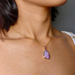 Unique 9k Gold Australian Boulder Opal Pendant - Stunning Statement Jewelry