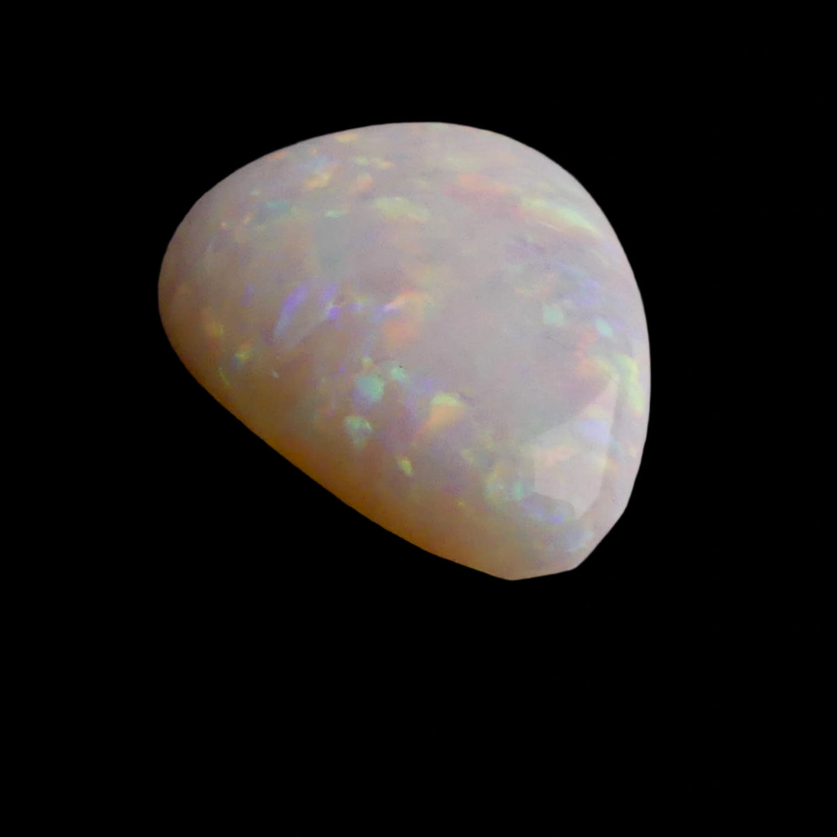 This magnificent 3.8ct Coober Pedy Australian Opal showcases nature's artistry at its finest. Marvel at the breathtaking play of colors as this premium gemstone displays the complete spectrum from fiery reds to cool blues. Mined from Australia's renowned Coober Pedy region.