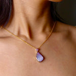 Amazing 9k Gold Australian Boulder Opal Pendant