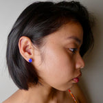 Handcrafted Lightning Ridge Opal Earrings in 9k Gold