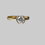 14k Gold Diamond Engagement Ring