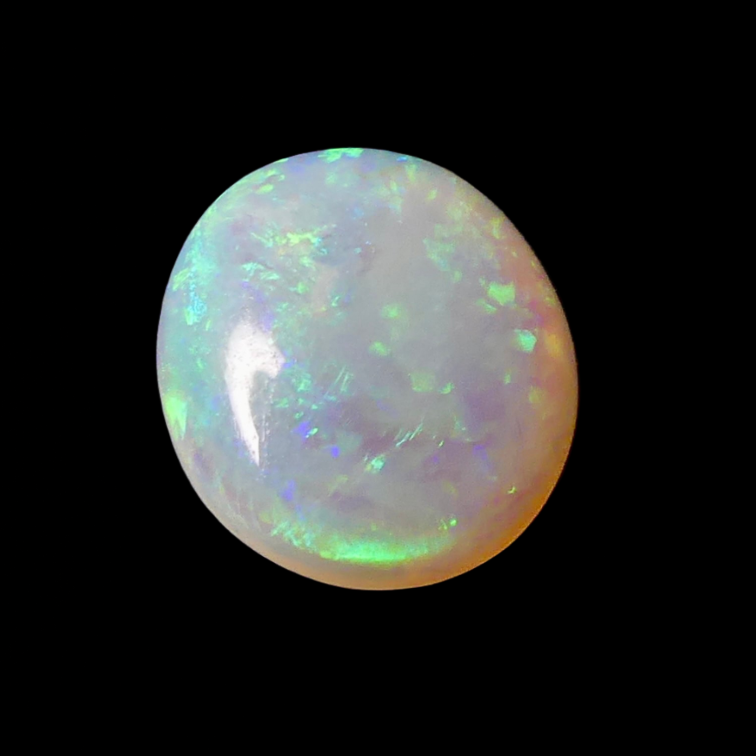 Discover the enchantment of the 1.6ct Coober Pedy Opal. This exquisite gemstone boasts a captivating display of colourful iridescence, making it a truly one-of-a-kind addition to any gemstone collection.

Origin- Ethically Mined in Coober Pedy Australia

Opal Weight- 1.6ct semi crystal Coober Pedy Opal

Size- 10.7 x 9.6 x 2.7mm
